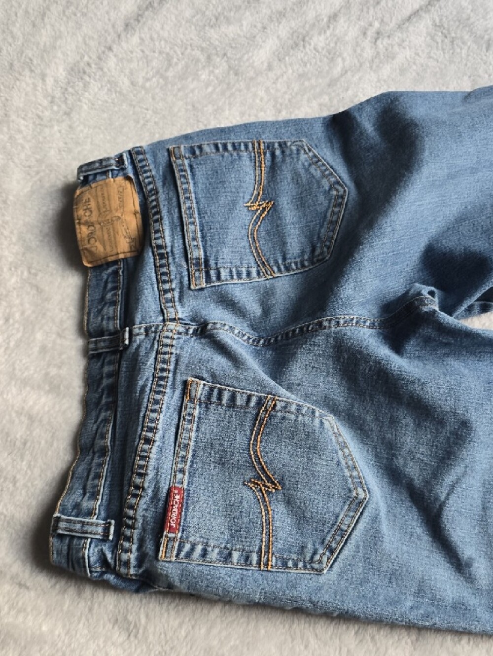 2000s Jordache Straight Leg Light Blue Jeans